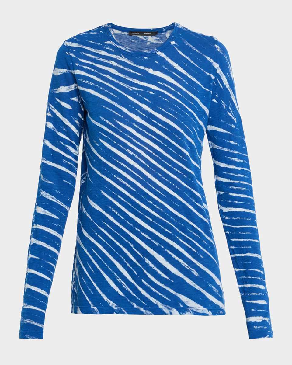 Mia Tie-Dye Tissue Jersey T-Shirt